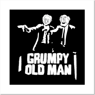 Grumpy Old Man // Statler and Waldorf Posters and Art